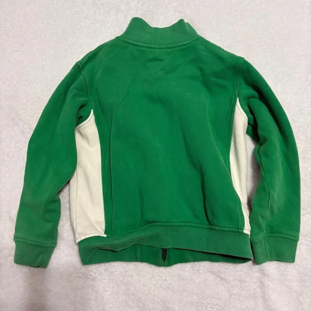 Boys Size 7 Y2K Sean John Jacket Green Full Zip - Picture 3 of 4